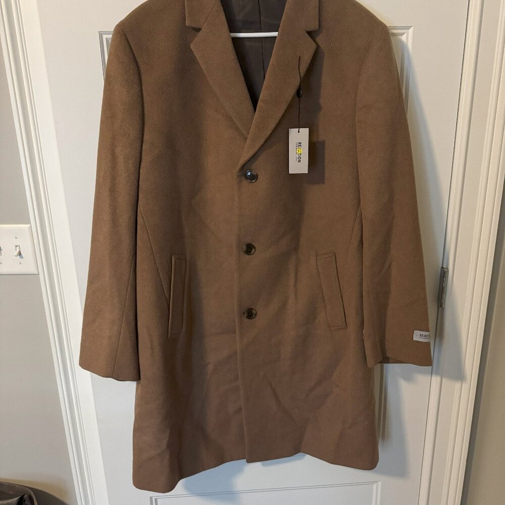 Kenneth Cole Reaction Men's Overcoat, NWT